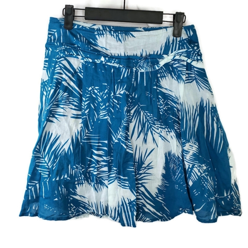 Proenza Schouler for Target Palm Print Lined Cotton Skirt Size Small